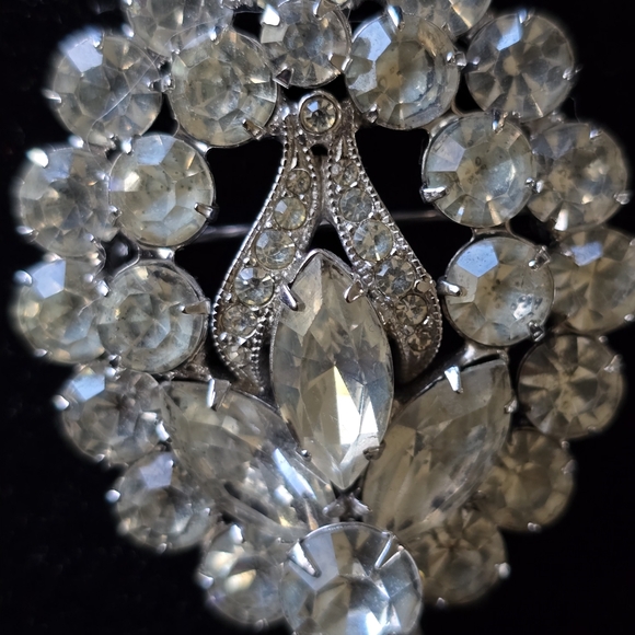 Vintage Eisenberg ice crystal brooch - Picture 3 of 9